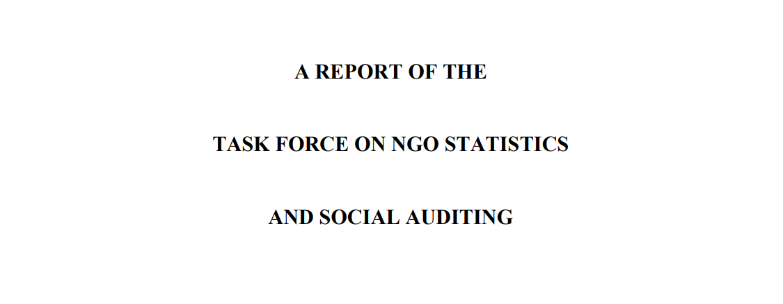 NGO Statistics and Social Auditing Practices in Hong Kong: A Feasibility Study
